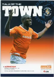 Programme: Luton Town FC vs Altrincham (17th Apr 2010)