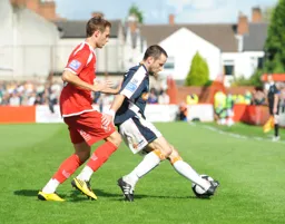Freddie Murray in control, something the Town were unable to replicate for most of the game