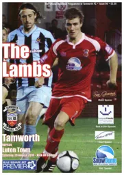 Programme: Tamworth vs Luton Town FC (28th Aug 2010)