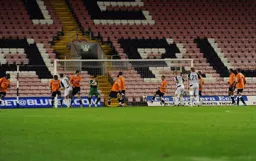 Jake Howells clears his lines