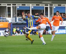 Danny Crow scored the Town's other goal, his fifth in three matches