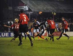 Claude Gnapka fires in the winner