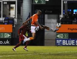 Taiwo Atieno scored twice in our 4-0 win but the game was more memorable for the youngsters that played