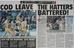 Match Report: Luton Town FC vs Fleetwood Town (12th Feb 2011)