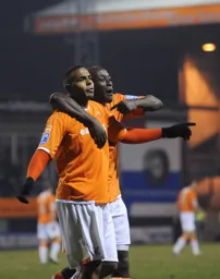 The Town goalscorers Barnes-Homer and Owusu were forming a formidable partnership with three goals each in the last six games