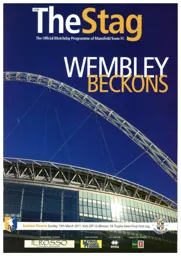 Programme: Mansfield Town vs Luton Town FC (13th Mar 2011)