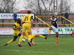 Matthew Barnes-Homer scores our only goal in a 2-1 loss that turned out to be the last game in charge for Richard Money