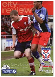 Programme: York City vs Luton Town FC (19th Apr 2011)