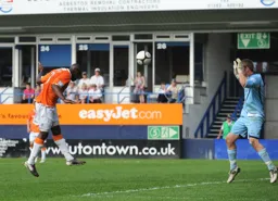 Claude Gnapka with a header to make it 2-0