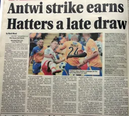 Match Report: Mansfield Town vs Luton Town FC (23rd Aug 2011)