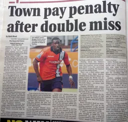Match Report: Hayes & Yeading United vs Luton Town FC (30th Aug 2011)