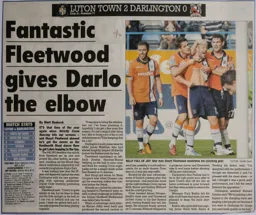 Match Report: Luton Town FC vs Darlington (10th Sep 2011)