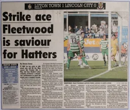 Match Report: Luton Town FC vs Lincoln City (17th Sep 2011)