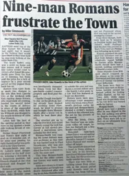 Match Report: Bath City vs Luton Town FC (20th Sep 2011)