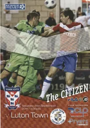 Programme: York City vs Luton Town FC (24th Sep 2011)