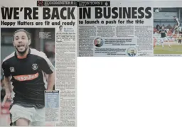 Match Report: Kidderminster Harriers vs Luton Town FC (8th Oct 2011)