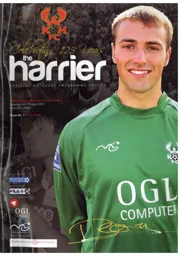Programme: Kidderminster Harriers vs Luton Town FC (8th Oct 2011)
