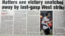 Match Report: Ebbsfleet United vs Luton Town FC (11th Oct 2011)