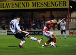 James Dance scores Town`s second goal