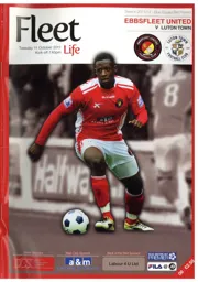 Programme: Ebbsfleet United vs Luton Town FC (11th Oct 2011)