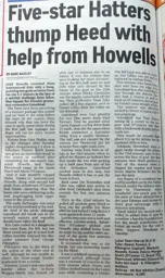 Match Report: Luton Town FC vs Gateshead (15th Oct 2011)