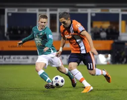 Robbie Willmott goes on a run down the left side