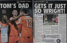 Match Report: Grimsby Town vs Luton Town FC (21st Oct 2011)