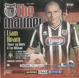 Programme: Grimsby Town vs Luton Town FC (21st Oct 2011)
