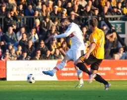 Stuart Fleetwood fires Town in front