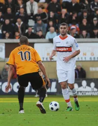 Greg Taylor looks to take on Ashley Carew