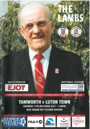 Programme: Tamworth vs Luton Town FC (17th Dec 2011)