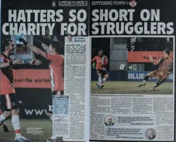 Match Report: Luton Town FC vs Kettering Town (26th Dec 2011)