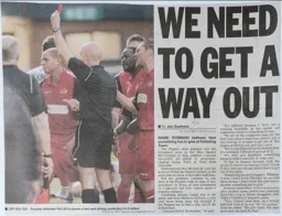 Match Report: Kettering Town vs Luton Town FC (1st Jan 2012)