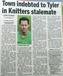 Match Report: Hinckley United vs Luton Town FC (18th Jan 2012)