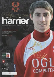 Programme: Kidderminster Harriers vs Luton Town FC (7th Feb 2012)
