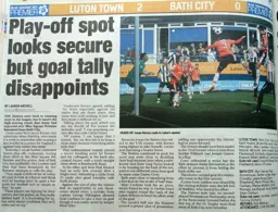 Match Report: Luton Town FC vs Bath City (3rd Mar 2012)