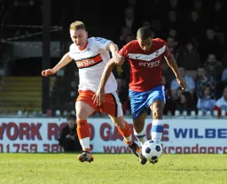 Adam Watkins gives chase