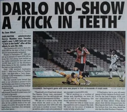 Match Report: Darlington vs Luton Town FC (13th Mar 2012)