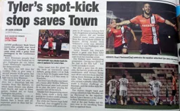 Match Report: Darlington vs Luton Town FC (13th Mar 2012)
