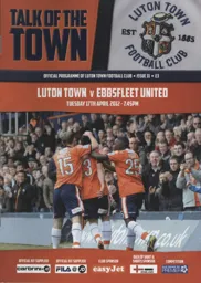 Programme: Luton Town FC vs Ebbsfleet United (17th Apr 2012)