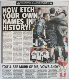 Match Report: Wrexham vs Luton Town FC (7th May 2012)