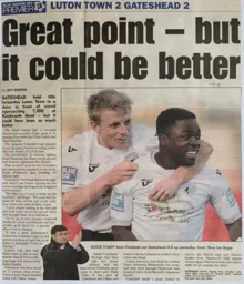 Match Report: Luton Town FC vs Gateshead (11th Aug 2012)
