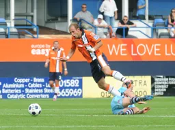 Jake Howells feels the full force of a tackle