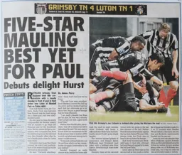 Match Report: Grimsby Town vs Luton Town FC (21st Sep 2012)
