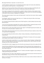 Match Report: Tamworth vs Luton Town FC (25th Sep 2012)