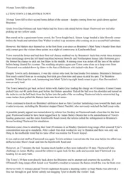 Match Report: Luton Town FC vs Braintree Town (9th Oct 2012)