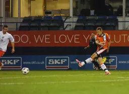 This Dan Walker shot puts Town on level terms