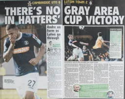 Match Report: Cambridge United vs Luton Town FC (20th Oct 2012)