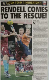 Match Report: Luton Town FC vs Nuneaton Town (3rd Nov 2012)