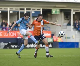Ronnie Henry battles for possession